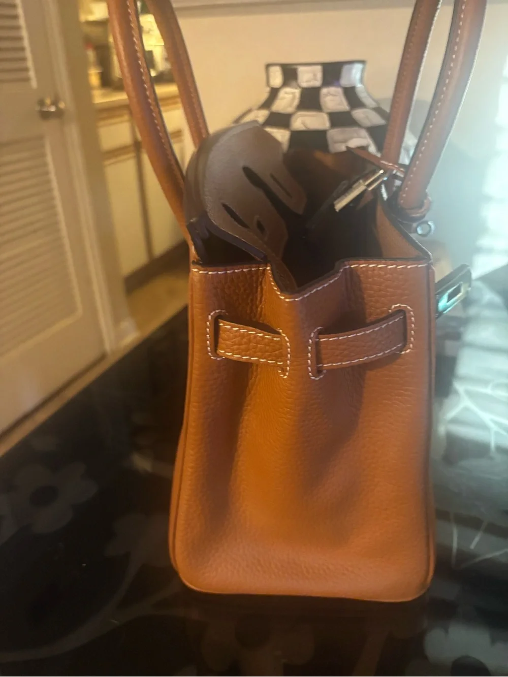 Ainifeel Birkin Style Handbag 30CM